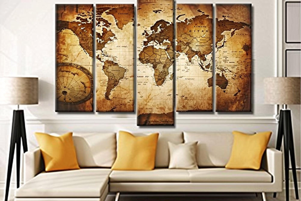 How to Incorporate Travel-Themed Canvas Art Prints into Your Decor