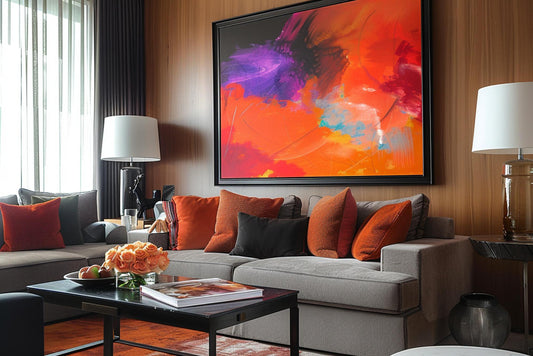 How to Use Canvas Art Prints to Make a Statement in Your Living Room