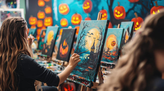 How to sell canvas art prints at an art festival