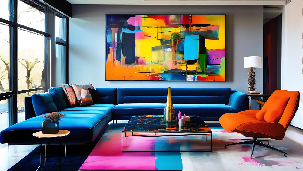 Bring Colorful Wall Art to a Room