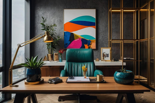 Canvas Art Prints for a Creative and Inspiring Home Office