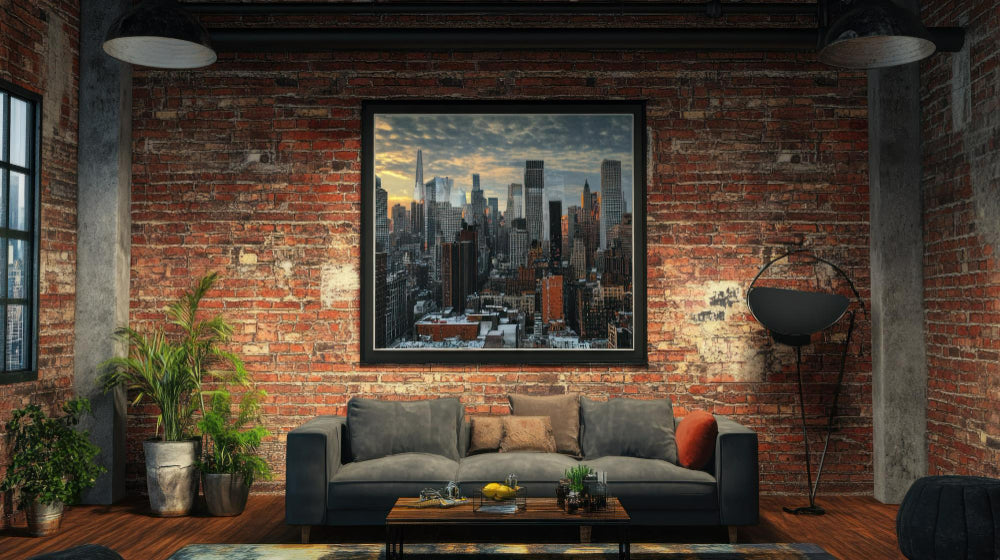 Canvas Art Prints for an Industrial-Style Home