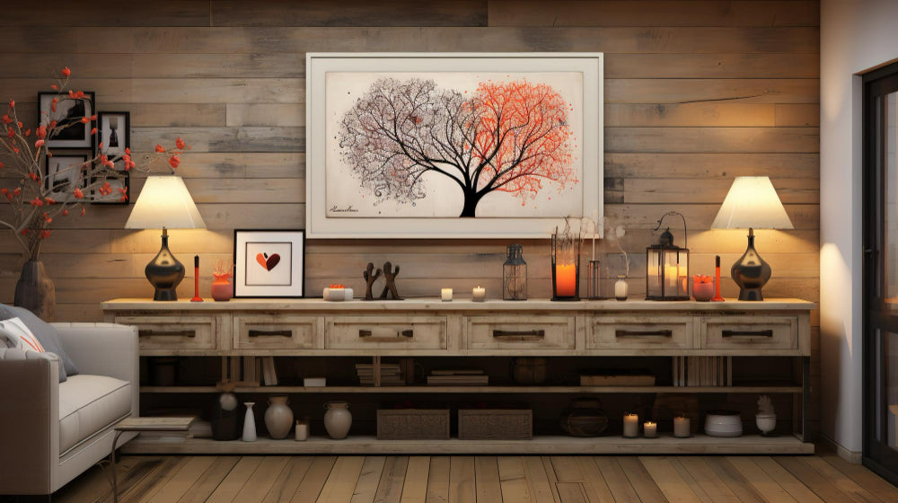 How to Choose Canvas Art Prints for a Modern Rustic Home