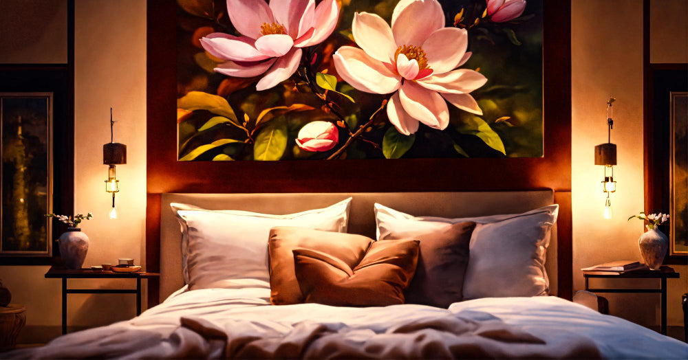 Canvas Art Prints for Romantic and Serene Bedrooms