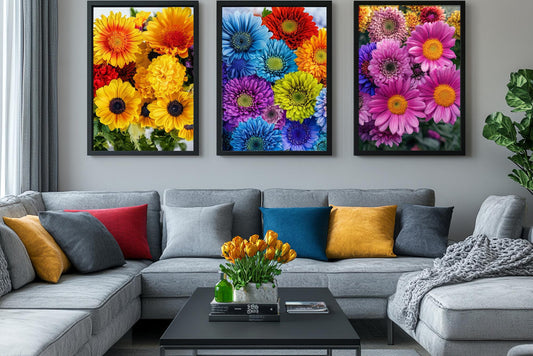 The Best Canvas Art Prints for a Bright and Fresh Living Room