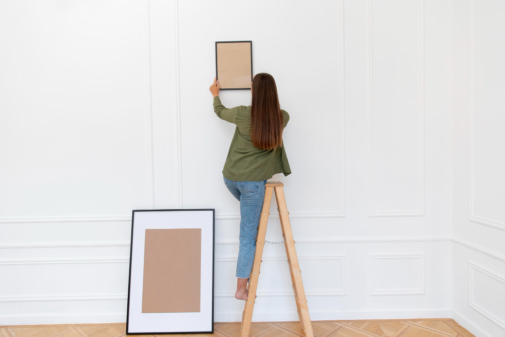 How to Create a Focal Wall with a Single Large Canvas Art Print