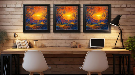 Canvas Art Prints for the Home Office: Inspiring Ideas