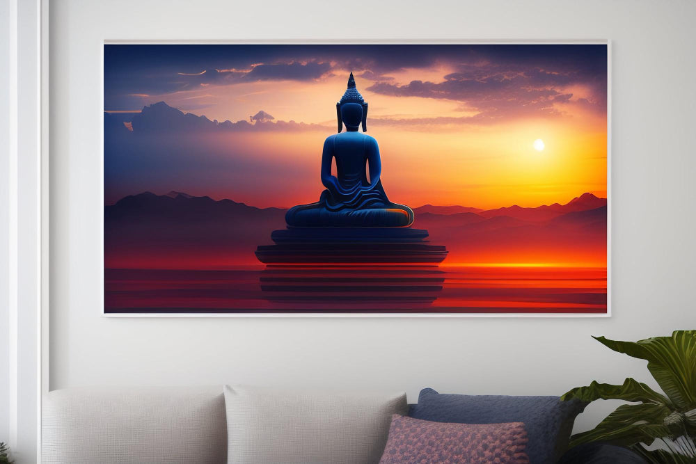 Choosing Canvas Art Prints for a Tranquil Meditation Space