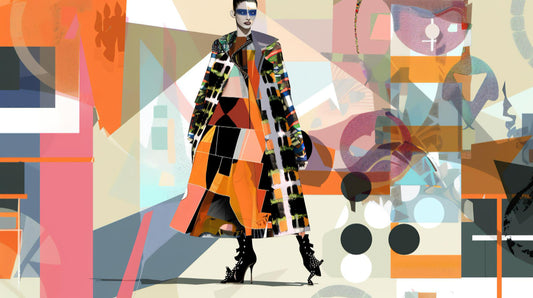 Abstract Art on Modern Fashion