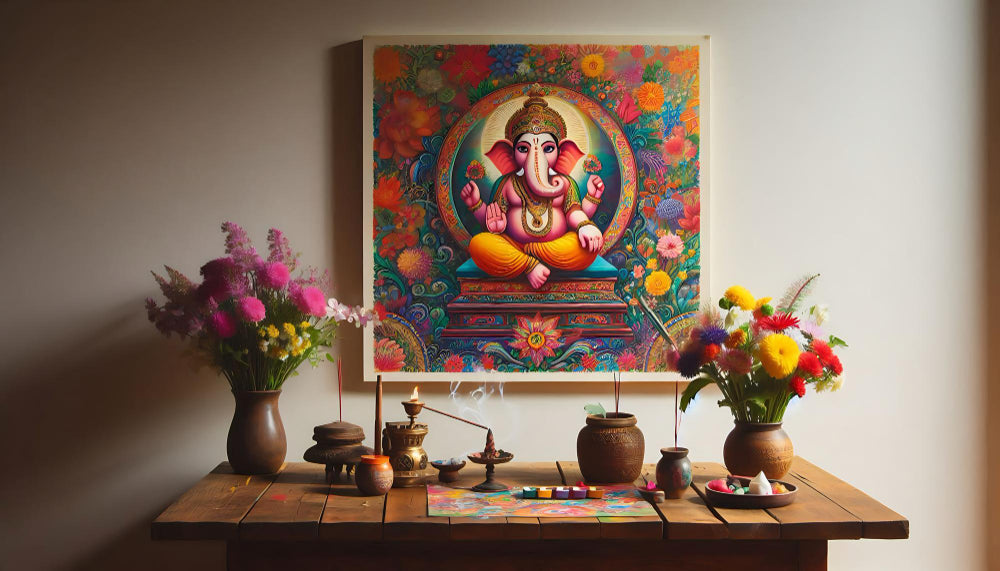 How to Style Canvas Art Prints with Traditional Decor