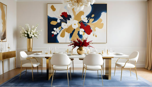 Canvas Art Prints for a Sophisticated and Elegant Dining Room