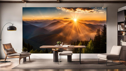 Canvas Art Prints for Elevating Your Outdoor Dining Space