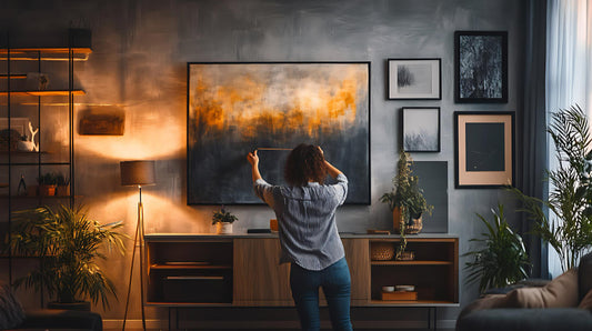 How to Create a Gallery Wall with Canvas Art Prints