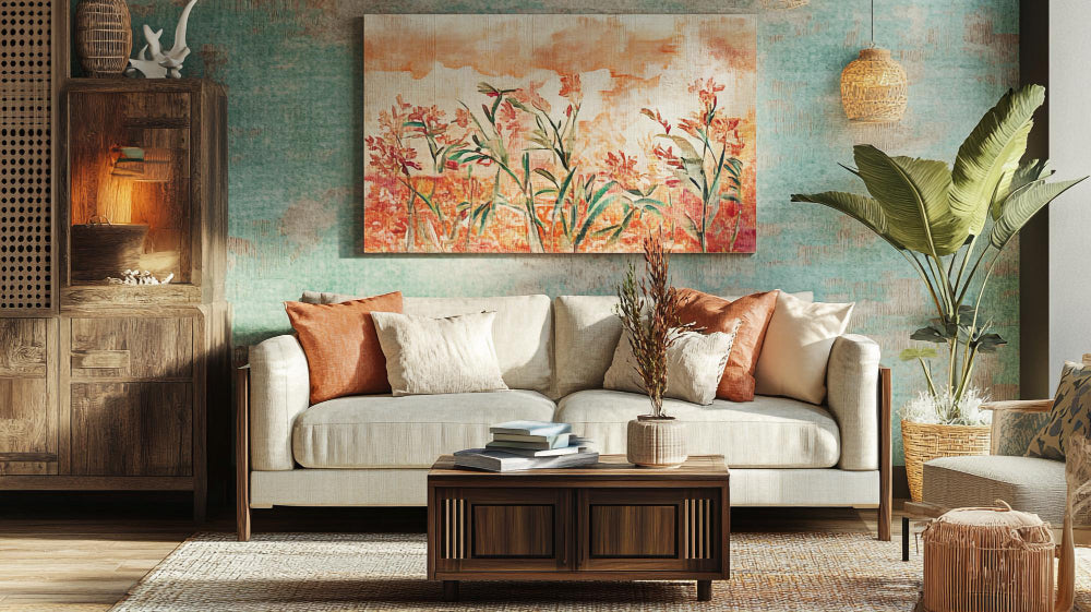 Eclectic Interior Wall Art Ideas on Canvas