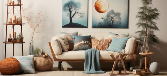 Incorporating Canvas Art Prints into a Boho Chic Style