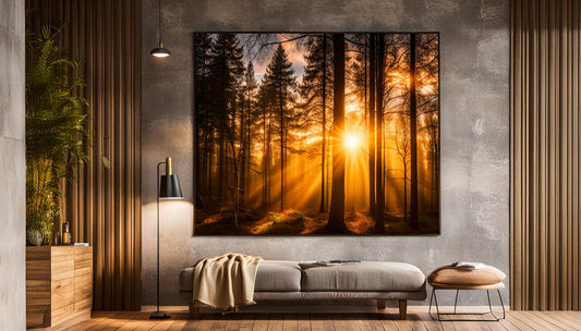 Canvas Art Prints for a Rustic Cabin Feel