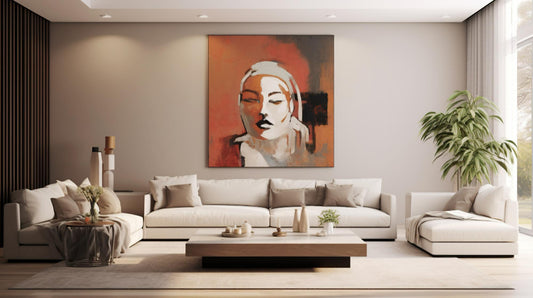 The Best Canvas Art Prints for a Minimalist Living Room