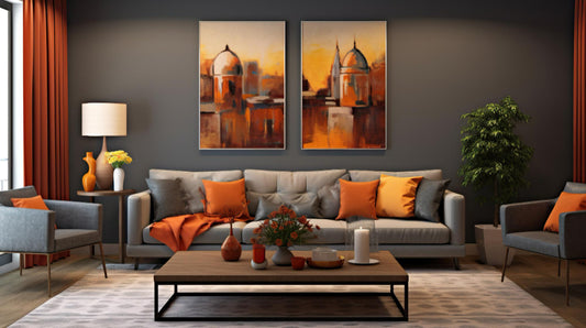 How to Pair Canvas Art Prints with Different Styles of Furniture