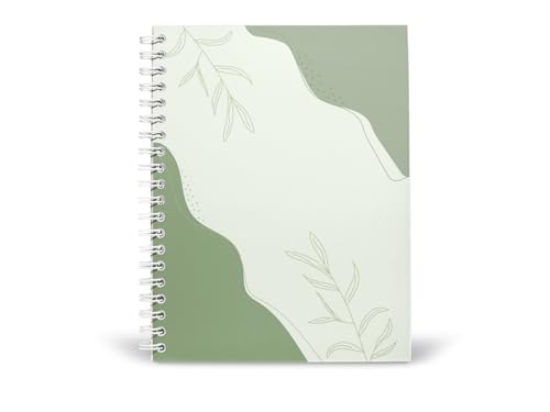 Art to Doors | Green Shoots | Spiral Notebooks | A5 Size Paper | 120 Pages | 70 GSM Paper | Attractive Cover Designs