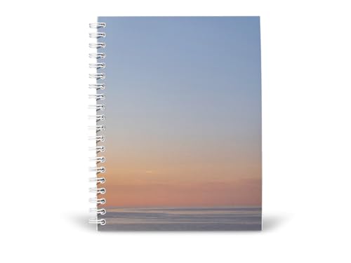 Art to Doors | Ocean Horizon | Spiral Notebooks | A5 Size Paper | 120 Pages | 70 GSM Paper | Attractive Cover Designs