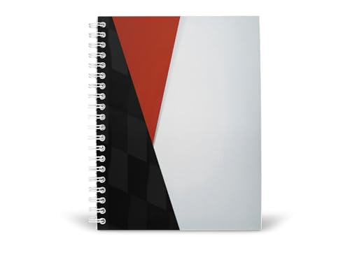 Art to Doors | Triangular Contrast | Spiral Notebooks | A5 Size Paper | 120 Pages | 70 GSM Paper | Attractive Cover Designs