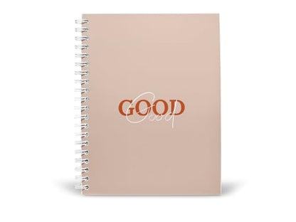 Art to Doors | Good Good | Spiral Notebooks | A5 Size Paper | 120 Pages | 70 GSM Paper | Attractive Cover Designs