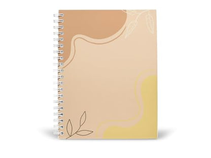 Art to Doors | Fluid Forms | Spiral Notebooks | A5 Size Paper | 120 Pages | 70 GSM Paper | Attractive Cover Designs