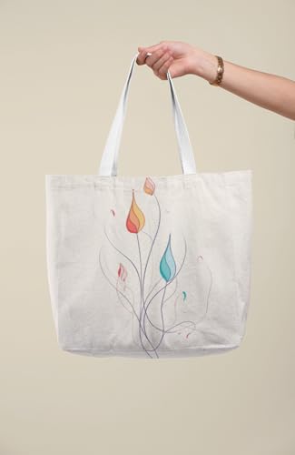 Art to Doors | Emerge | Tote Bags | Shopping Bag For Grocery | Aesthetic Carry Bag | Tote Bag for Shopping, Travel, office & beach bags for women