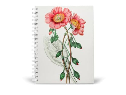 Art to Doors | Pink Perfection | Spiral Notebooks | A5 Size Paper | 120 Pages | 70 GSM Paper | Attractive Cover Designs