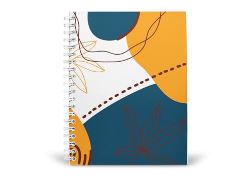 Art to Doors | Dynamic Design | Spiral Notebooks | A5 Size Paper | 120 Pages | 70 GSM Paper | Attractive Cover Designs