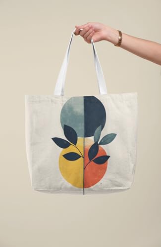 Art to Doors | Blue Branch Bloom | Tote Bags | Shopping Bag For Grocery | Aesthetic Carry Bag | Tote Bag for Shopping, Travel, office & beach bags for women