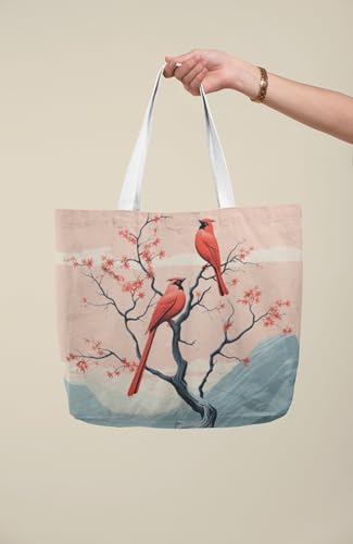 Art to Doors | Winged Wonders | Tote Bags | Shopping Bag For Grocery | Aesthetic Carry Bag | Tote Bag for Shopping, Travel, office & beach bags for women|