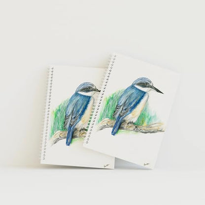 Art to Doors | Bird | Artist Jhankar| Artconnect Studios| Spiral Notebooks | A5 Size Paper | 120 Pages | 70 GSM Paper | Attractive Cover Designs