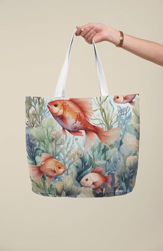 Art to Doors | Liquid Bloom | Tote Bags | Shopping Bag For Grocery | Aesthetic Carry Bag | Tote Bag for Shopping, Travel, office & beach bags for women|