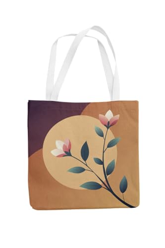 Art to Doors | Splashes of Bloom | Tote Bags | Shopping Bag For Grocery | Aesthetic Carry Bag | Tote Bag for Shopping, Travel, office & beach bags for women