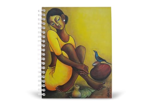 Art to Doors | Relaxing Mood | Artist Joseph Arthur Baptist | Spiral Notebooks | A5 Size Paper | 120 Pages | 70 GSM Paper | Attractive Cover Designs