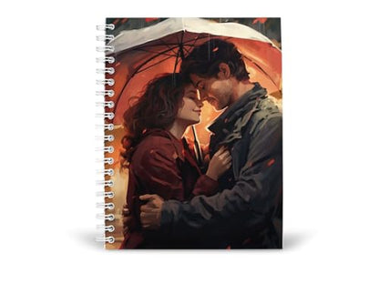 Art to Doors | A Symphony of Love | Spiral Notebooks | A5 Size Paper | 120 Pages | 70 GSM Paper | Attractive Cover Designs