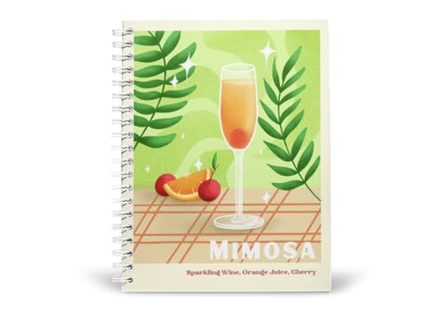 Art to Doors | Mimosa | Spiral Notebooks | A5 Size Paper | 120 Pages | 70 GSM Paper | Attractive Cover Designs