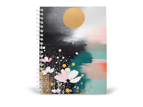 Art to Doors | Dreamscape | Spiral Notebooks | A5 Size Paper | 120 Pages | 70 GSM Paper | Attractive Cover Designs