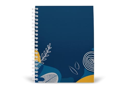 Art to Doors | Deep Sea Garden | Spiral Notebooks | A5 Size Paper | 120 Pages | 70 GSM Paper | Attractive Cover Designs