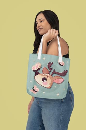 Art to Doors | Butterfly Friend | Tote Bags | Shopping Bag For Grocery | Aesthetic Carry Bag | Tote Bag for Shopping, Travel, office & beach bags for women