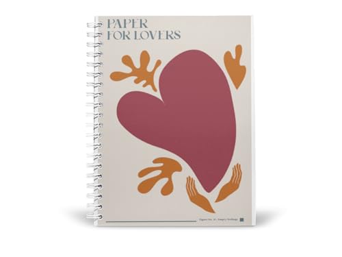 Art to Doors | Paper For Lovers | Spiral Notebooks | A5 Size Paper | 120 Pages | 70 GSM Paper | Attractive Cover Designs