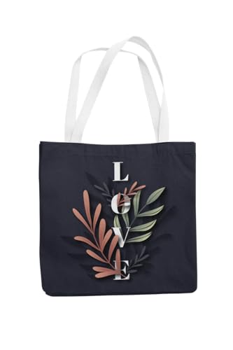 Art to Doors | Love II | Tote Bags | Shopping Bag For Grocery | Aesthetic Carry Bag | Tote Bag for Shopping, Travel, office & beach bags for women