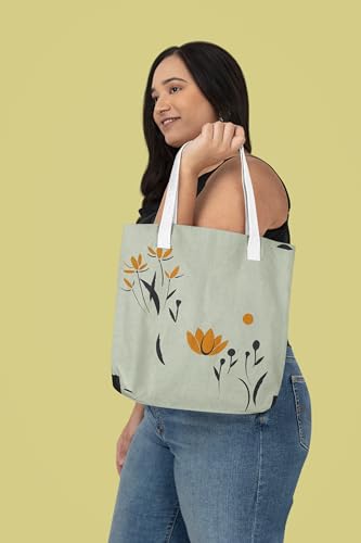 Art to Doors | Wild BeautyGrace | Tote Bags | Shopping Bag For Grocery | Aesthetic Carry Bag | Tote Bag for Shopping, Travel, office & beach bags for women