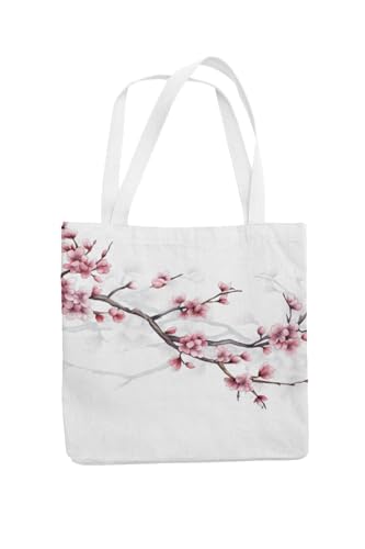 Art to Doors | Spring's Kiss | Tote Bags | Shopping Bag For Grocery | Aesthetic Carry Bag | Tote Bag for Shopping, Travel, office & beach bags for women