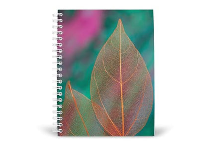 Art to Doors | Nature's Skeleton | Spiral Notebooks | A5 Size Paper | 120 Pages | 70 GSM Paper | Attractive Cover Designs