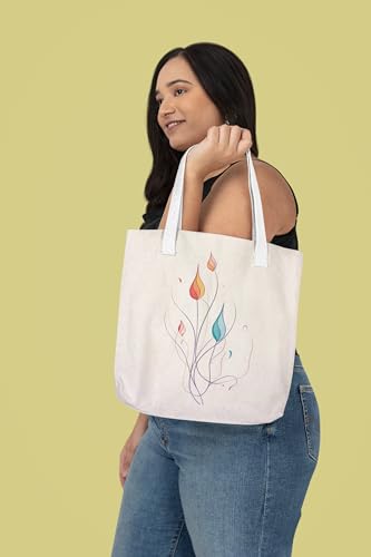 Art to Doors | Emerge | Tote Bags | Shopping Bag For Grocery | Aesthetic Carry Bag | Tote Bag for Shopping, Travel, office & beach bags for women