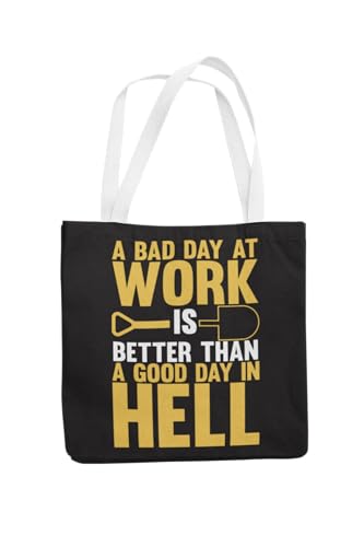 Art to Doors | A Bad Day At Work | Tote Bags | Shopping Bag For Grocery | Aesthetic Carry Bag | Tote Bag for Shopping, Travel, office & beach bags for women