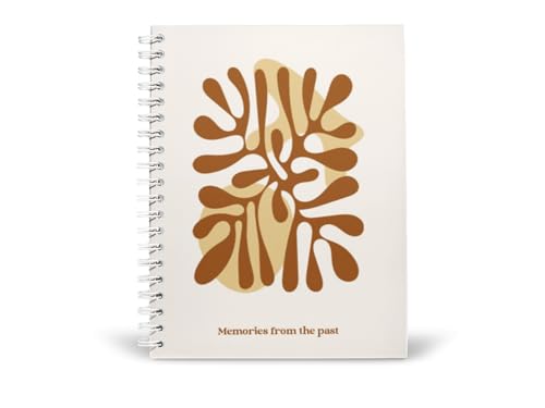 Art to Doors | Memories From The Past | Spiral Notebooks | A5 Size Paper | 120 Pages | 70 GSM Paper | Attractive Cover Designs