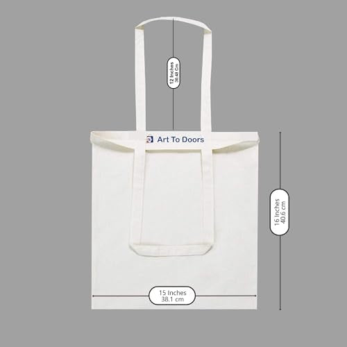 Art to Doors | Serene Solitude | Tote Bags | Shopping Bag For Grocery | Aesthetic Carry Bag | Tote Bag for Shopping, Travel, office & beach bags for women|